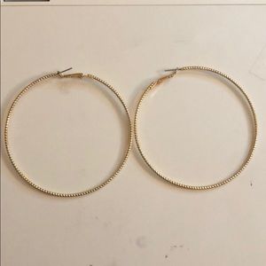 hoop earrings